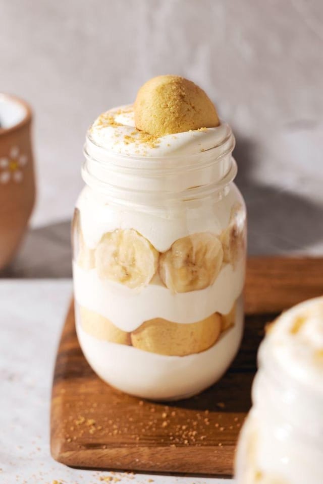 BANANA PUDDING.