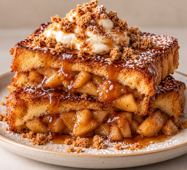 APPLE PIE PANCAKES.