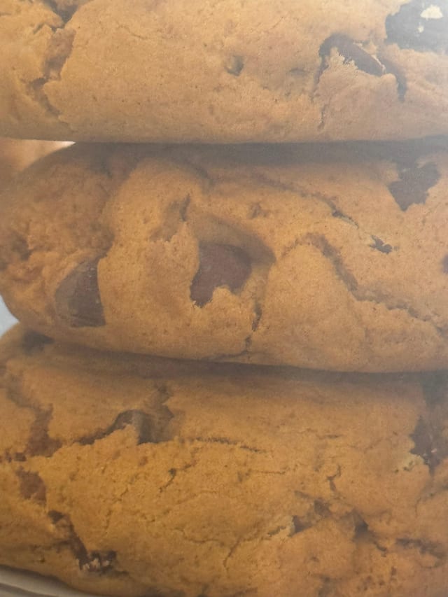 PUMPKIN CHOC CHIP COOKIE GF.