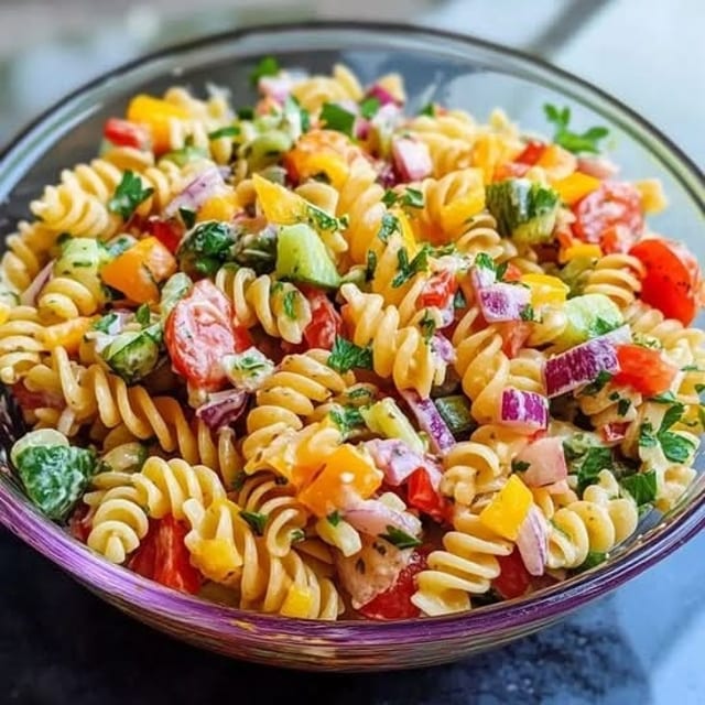 S.A Spicy Pasta Salad.