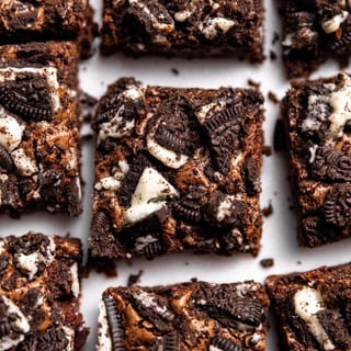 Oreo Stuffed Brownie